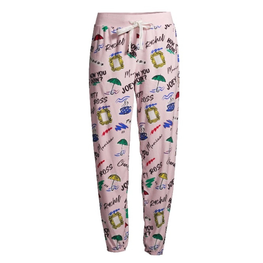 New Friends pink sleepwear joggers Women’s size M